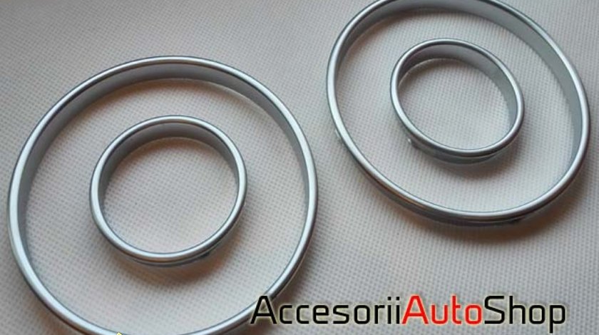 Inele bord BMW E39 E38 E53 X5 Silver Metalic 99 RON