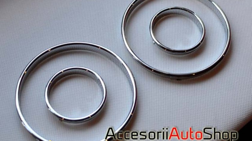 Inele Ceasuri bord BMW E39 E38 E53 X5 Chrome