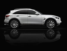 Infiniti FX Black and White