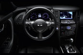 Infiniti FX Black and White
