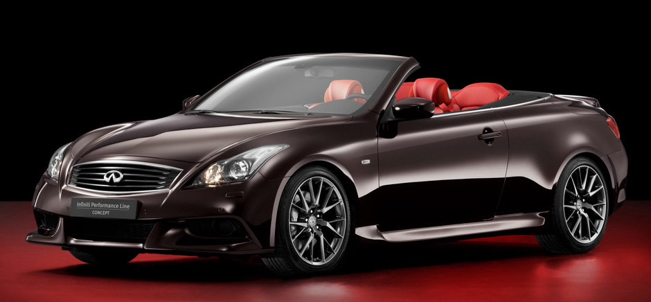 Infiniti IPL G Cabrio Concept - primul cabrio din divizia Performance Line Infiniti IPL G Cabrio Concept - primul cabrio din divizia Performance Line