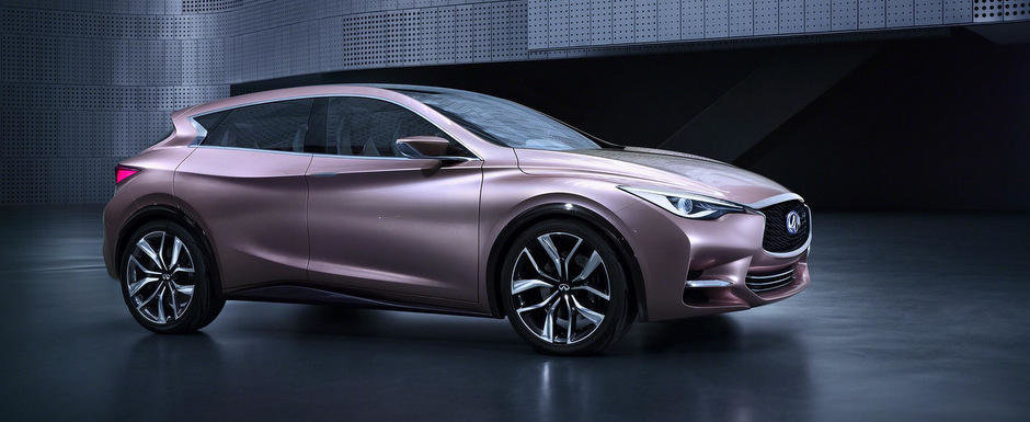 Infiniti Q30 - Cum arata rivalul trio-ului Audi A3, BMW Seria 1 si Mercedes A-Class