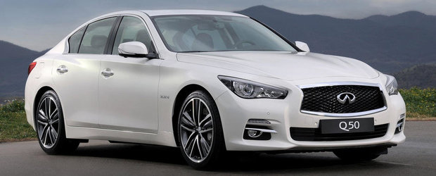 Infiniti Q50 a intrat in productia de serie