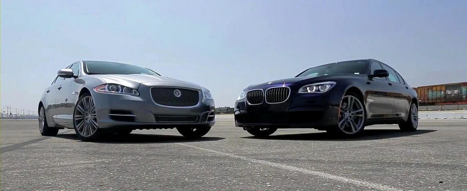 Infruntarea Titanilor: BMW 750Li versus Jaguar XJL Supercharged