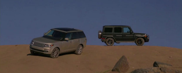 Infruntarea Titanilor: Range Rover versus Mercedes G63 AMG