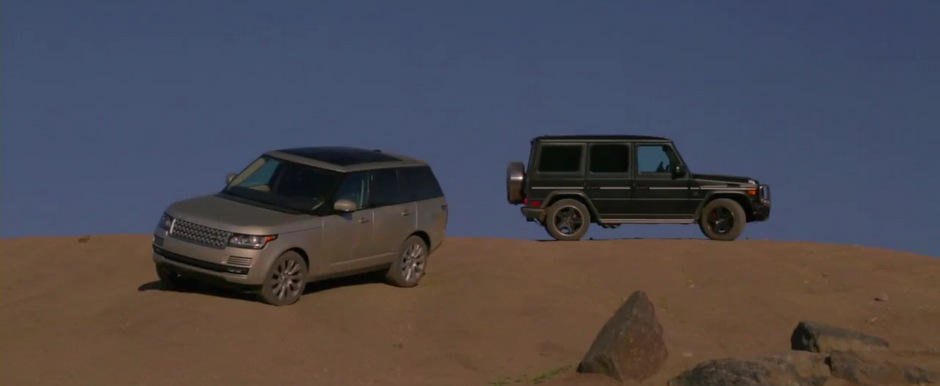 Infruntarea Titanilor: Range Rover versus Mercedes G63 AMG