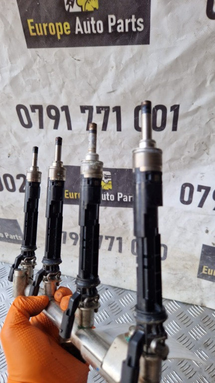 Injectoare Nissan Qashqai 1.3 benzina 103 Kw / 140 Cp cod motor HR13 cod 166001525R