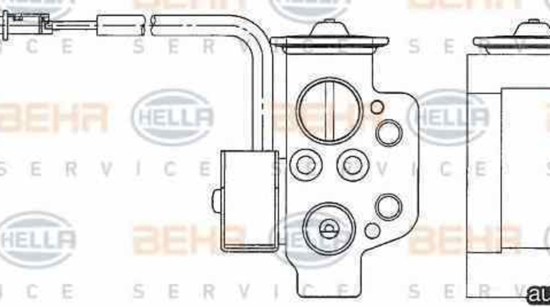 Injectoare supapa expansiune AUDI Q5 8R HELLA 8UW 351 234-611