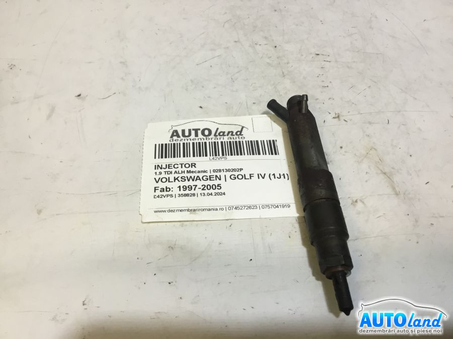 Injector 028130202p 1.9 TDI ALH Mecanic Volkswagen GOLF IV 1J1 1997-2005