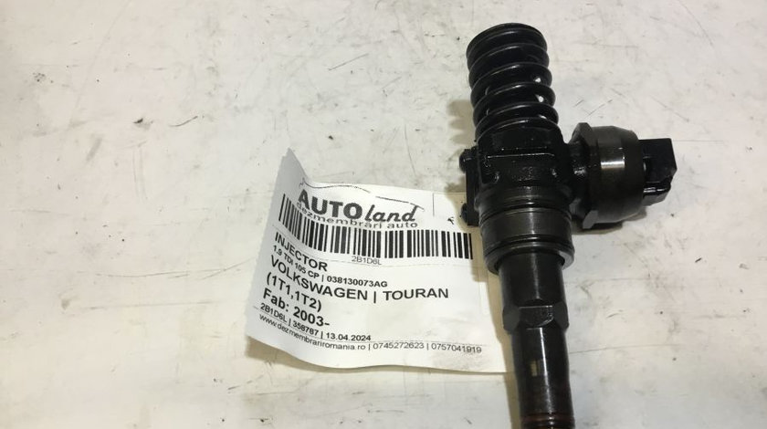 Injector 038130073ag 1.9 TDI 105 CP Volkswagen TOURAN 1T1,1T2 2003