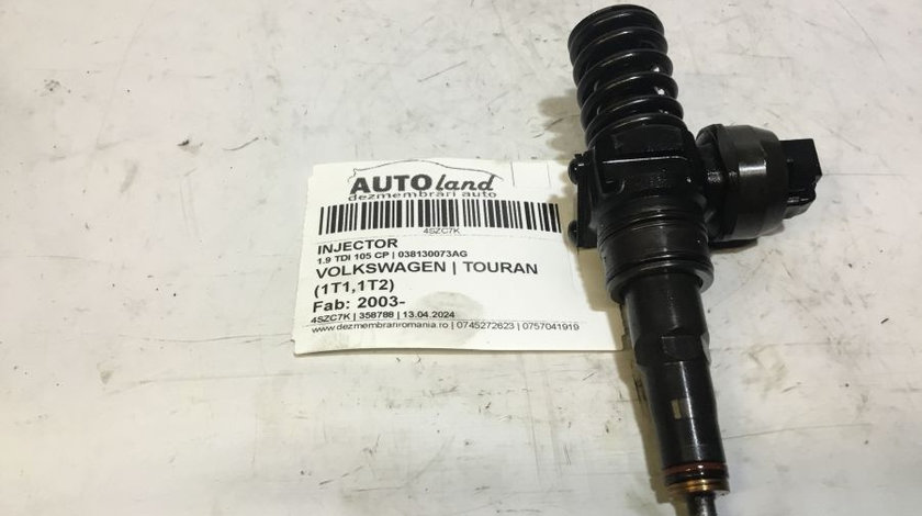 Injector 038130073ag 1.9 TDI 105 CP Volkswagen TOURAN 1T1,1T2 2003