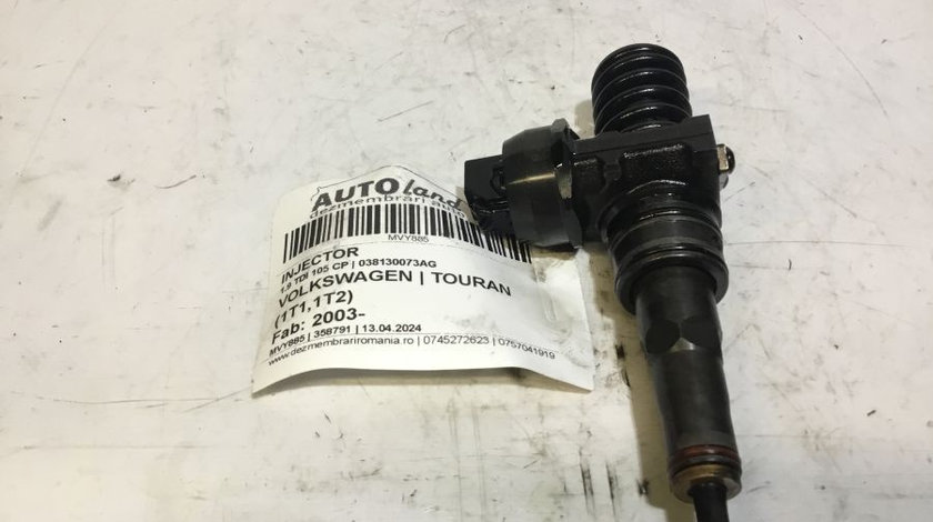 Injector 038130073ag 1.9 TDI 105 CP Volkswagen TOURAN 1T1,1T2 2003