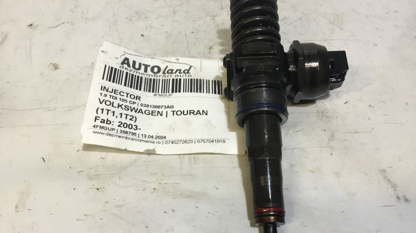 Injector 038130073ag 1.9 TDI 105 CP Volkswagen TOURAN 1T1,1T2 2003