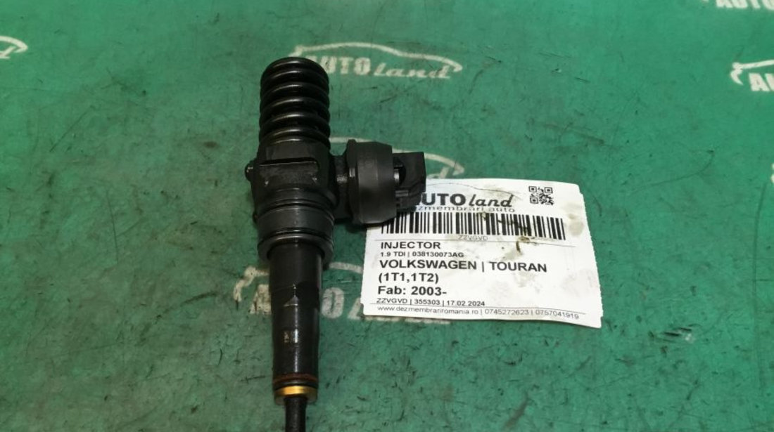 Injector 038130073ag 1.9 TDI Volkswagen TOURAN 1T1,1T2 2003