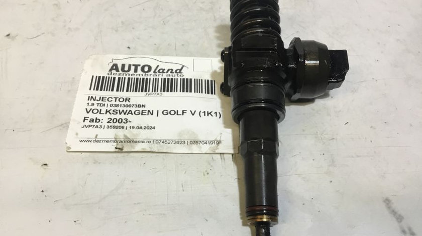 Injector 038130073bn 1.9 TDI Volkswagen GOLF V 1K1 2003