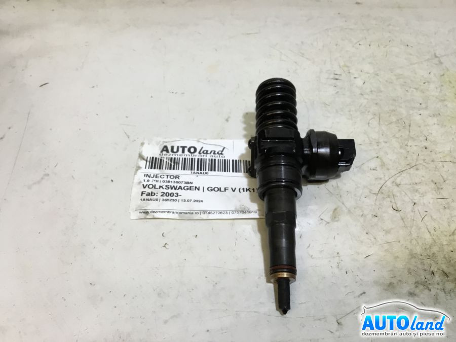 Injector 038130073bn 1.9 TDI Volkswagen GOLF V 1K1 2003
