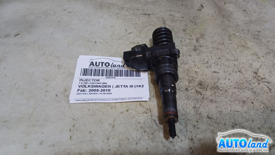 Injector 038130073bn 1.9 TDI Volkswagen JETTA III 1K2 2005-2010