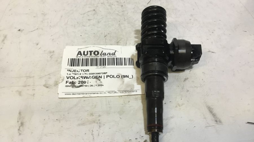 Injector 038130073bp 1.4 TDI/1.9 TDI Volkswagen POLO 9N 2001