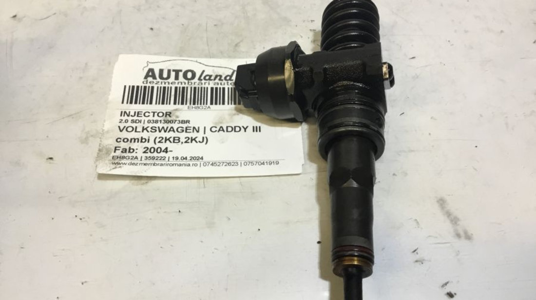 Injector 038130073br 2.0 SDI Volkswagen CADDY III combi 2KB,2KJ 2004