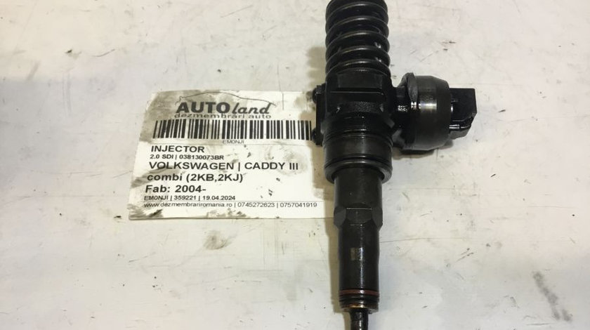 Injector 038130073br 2.0 SDI Volkswagen CADDY III combi 2KB,2KJ 2004