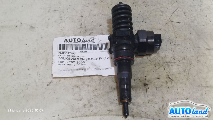 Injector 038130073f 1.9 TDI Volkswagen GOLF IV 1J1 1997-2005