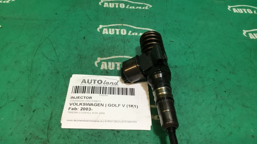 Injector 03g130073 2.0 d Bosch Volkswagen GOLF V 1K1 2003