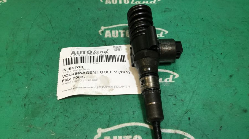 Injector 03g130073b 2.0 TDI Volkswagen GOLF V 1K1 2003