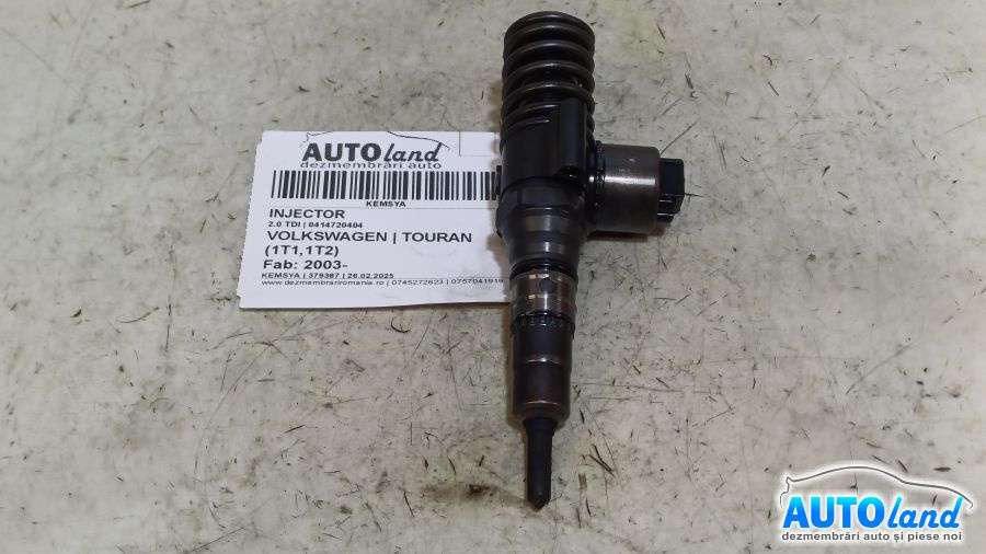 Injector 03g130073g 2.0 TDI 0414720404 Volkswagen TOURAN 1T1,1T2 2003