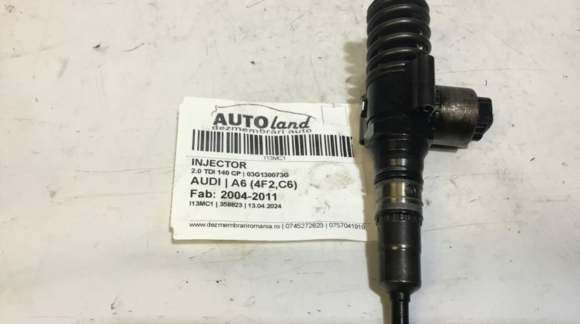 Injector 03g130073g 2.0 TDI 140 CP Audi A6 4F2,C6 2004-2011