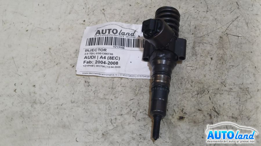 Injector 03g130073g 2.0 TDI Audi A4 8EC 2004-2008