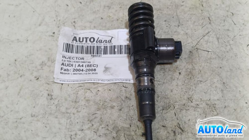 Injector 03g130073g 2.0 TDI Audi A4 8EC 2004-2008