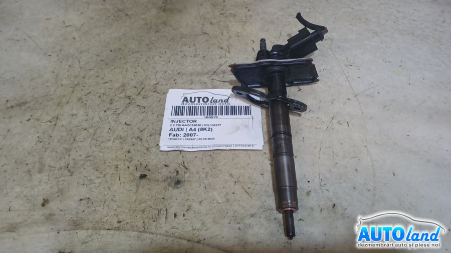 Injector 03l130277 2.0 TDI 0445116030 Audi A4 8K 2007