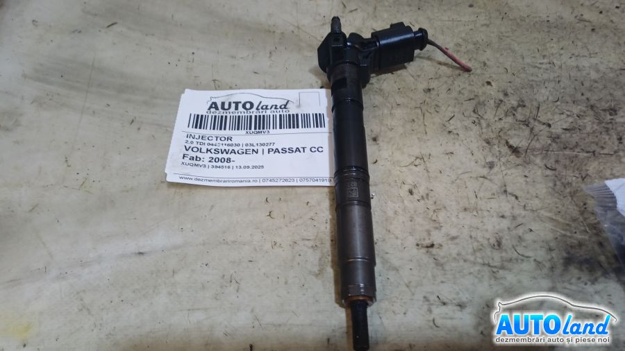Injector 03l130277 2.0 TDI 0445116030 Volkswagen PASSAT CC 2008