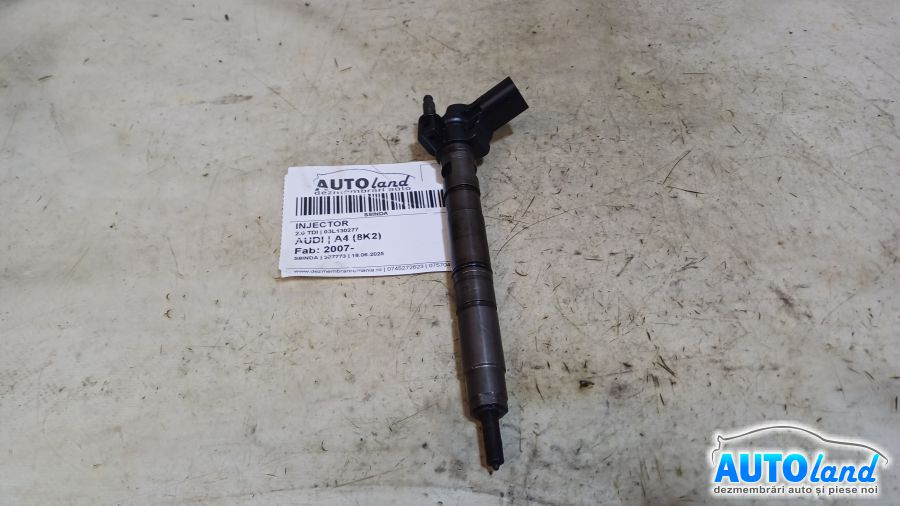 Injector 03l130277 2.0 TDI Audi A4 8K 2007