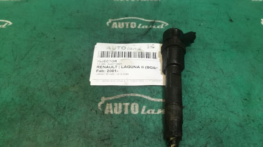 Injector 0445110021 1.9 DCI Renault LAGUNA II BG0/1 2001