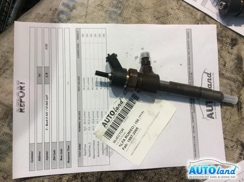 Injector 0445110068 1.9 JTD probat Alfa Romeo 156 932 1997-2005