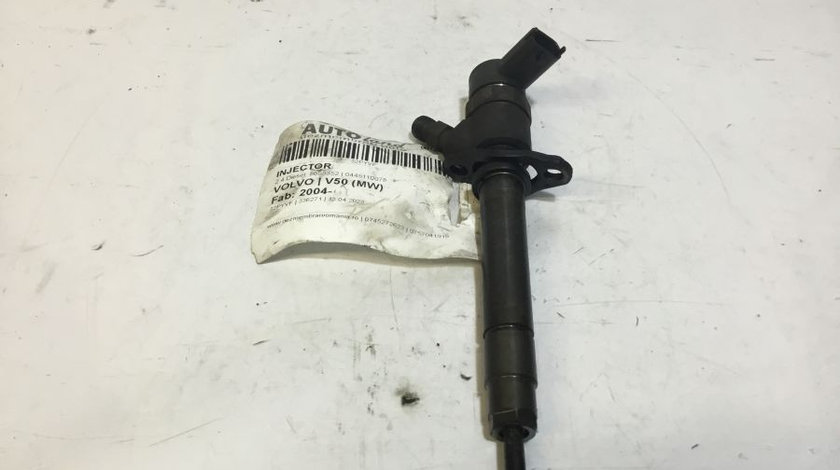 Injector 0445110078 2.4 Diesel, 8658352 Volvo V50 MW 2004