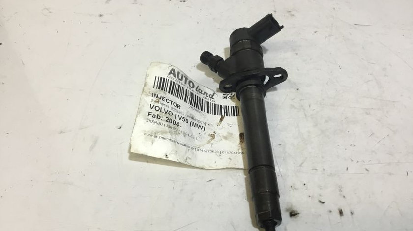 Injector 0445110078 2.4 Diesel, 8658352 Volvo V50 MW 2004