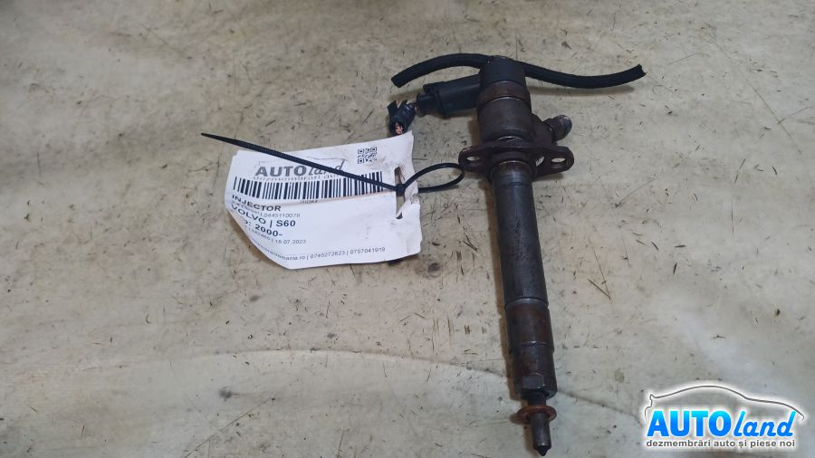 Injector 0445110078 2.4 Diesel Volvo S60 2000