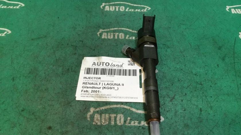 Injector 0445110110b 1.9 DCI Probat Renault LAGUNA II Grandtour KG0/1 2001