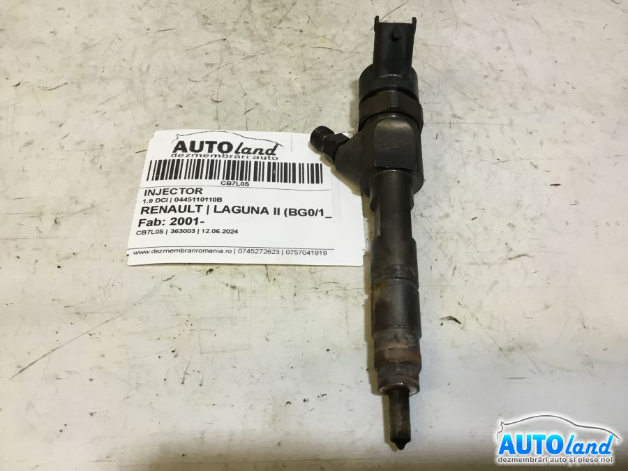 Injector 0445110110b 1.9 DCI Renault LAGUNA II BG0/1 2001