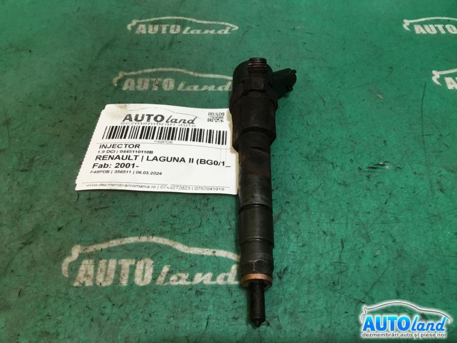 Injector 0445110110b 1.9 DCI Renault LAGUNA II BG0/1 2001