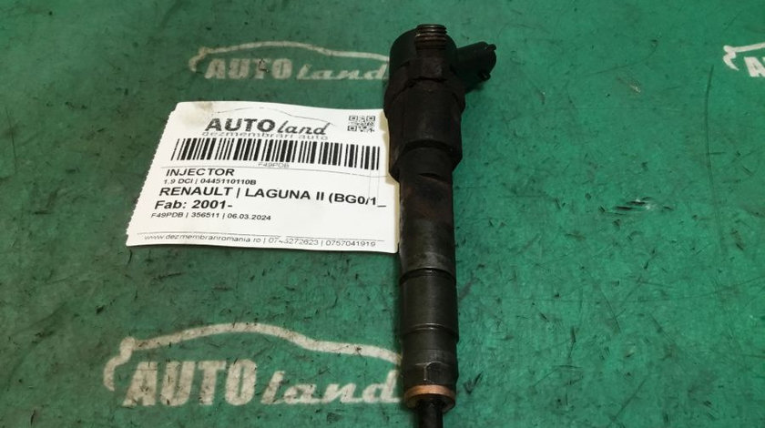 Injector 0445110110b 1.9 DCI Renault LAGUNA II BG0/1 2001