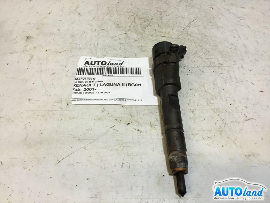 Injector 0445110110b 1.9 DCI Renault LAGUNA II BG0/1 2001