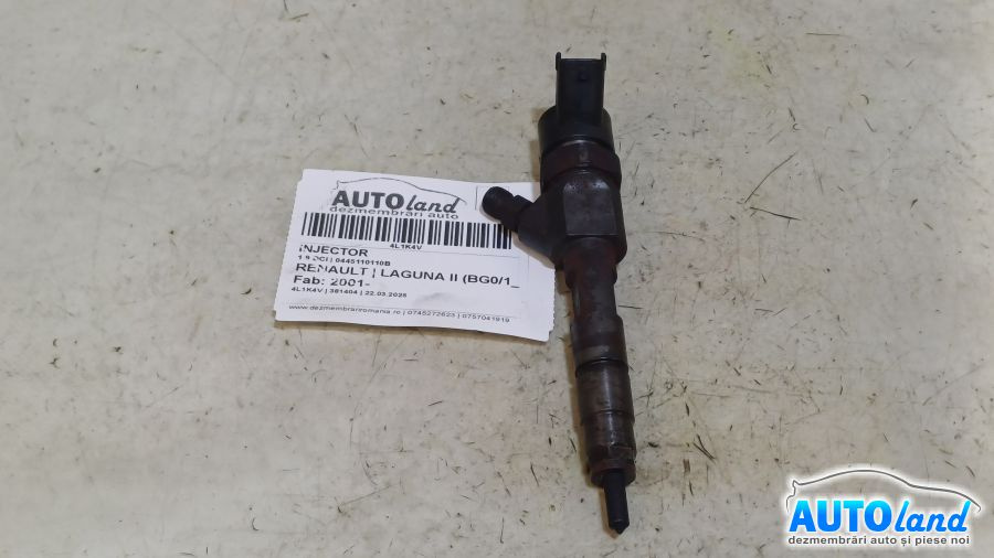 Injector 0445110110b 1.9 DCI Renault LAGUNA II BG0/1 2001