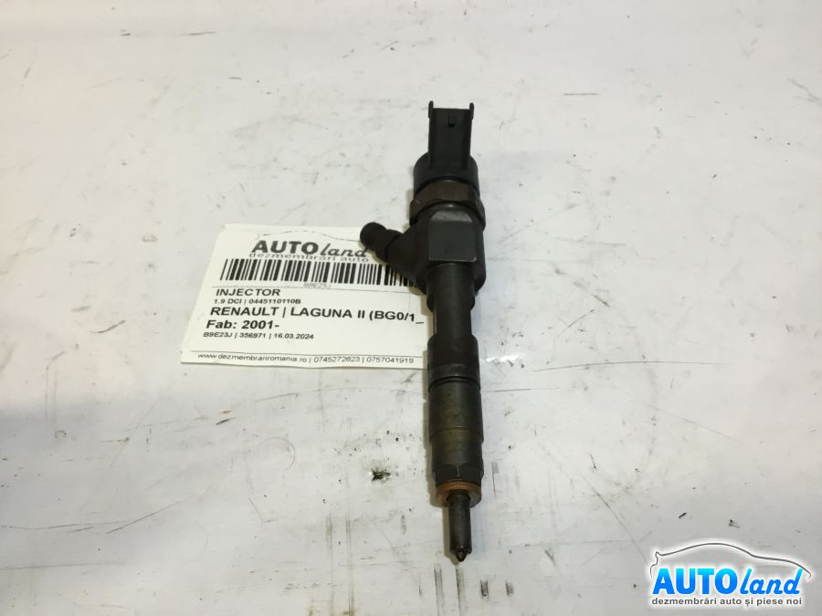 Injector 0445110110b 1.9 DCI Renault LAGUNA II BG0/1 2001