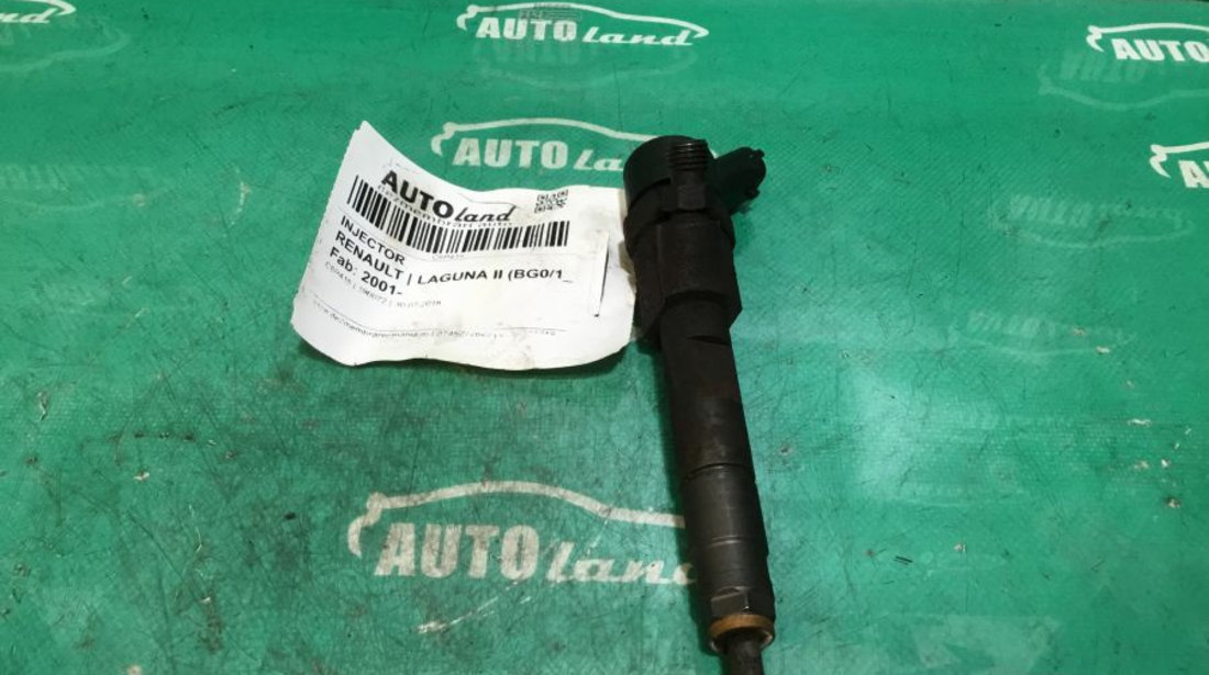 Injector 0445110110b Renault LAGUNA II BG0/1 2001