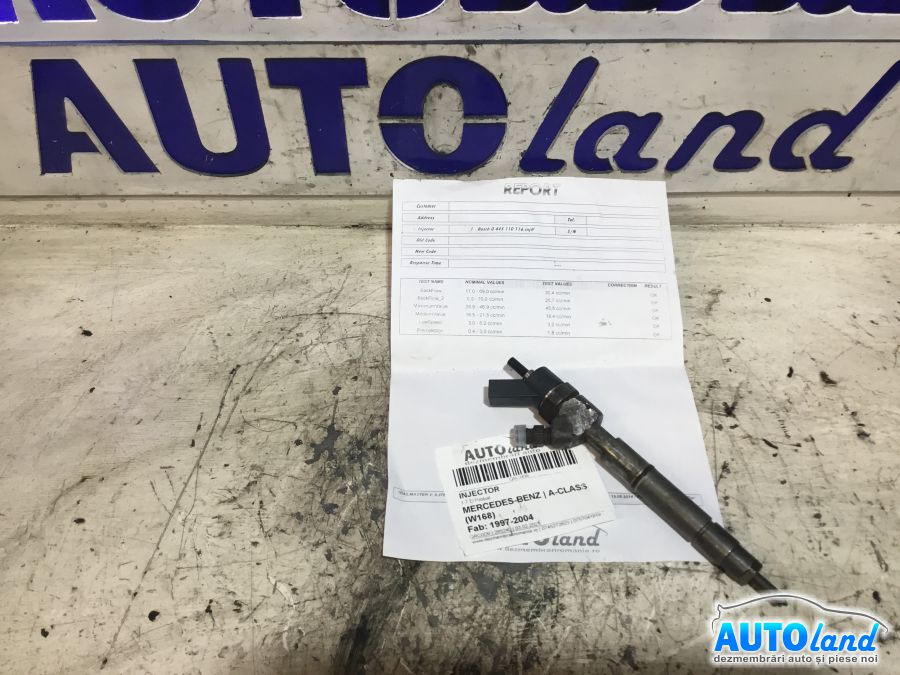 Injector 0445110116 1.7 D Probat Mercedes-Benz A-CLASS W168 1997-2004