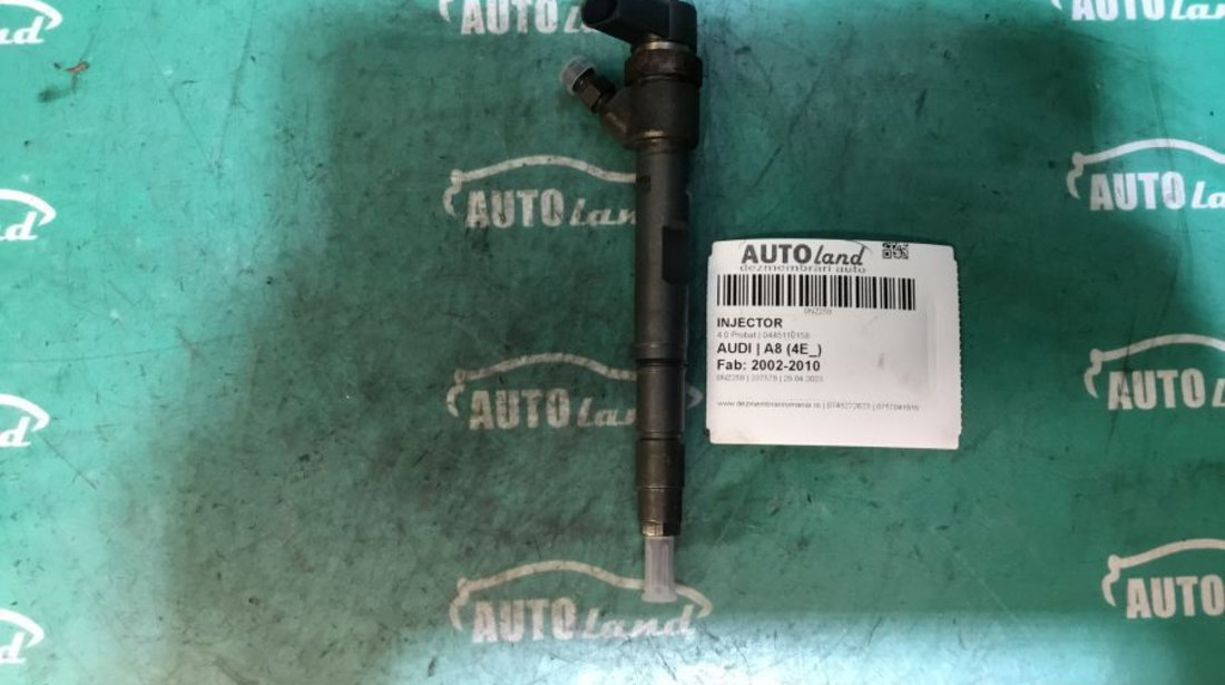 Injector 0445110158 4.0 Probat Audi A8 4E 2002-2010