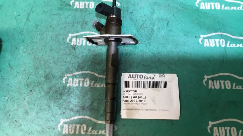 Injector 0445110158 4.0 Probat Audi A8 4E 2002-2010